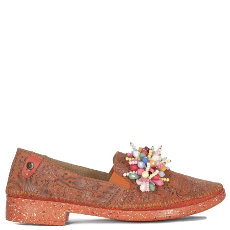 Maciejka Women's Orange Half Shoes 