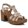 Maciejka Gold Women's Leather Sandals