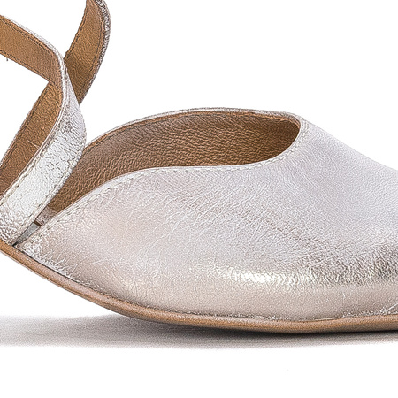 Maciejka leather pumps Beige Gold