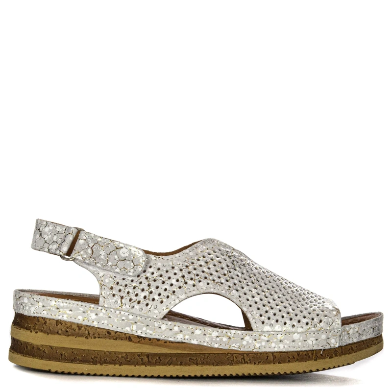 Maciejka Silver Sandals L4494-35/00-1