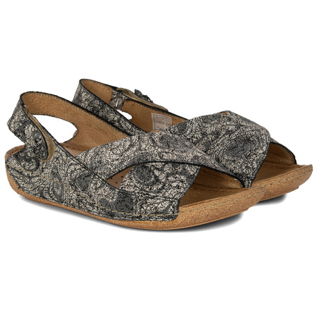 Maciejka Women's Leather Sandals Black