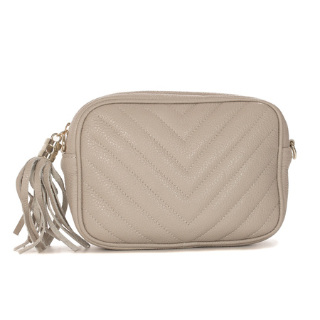 Maciejka Beige Leather Women's bag