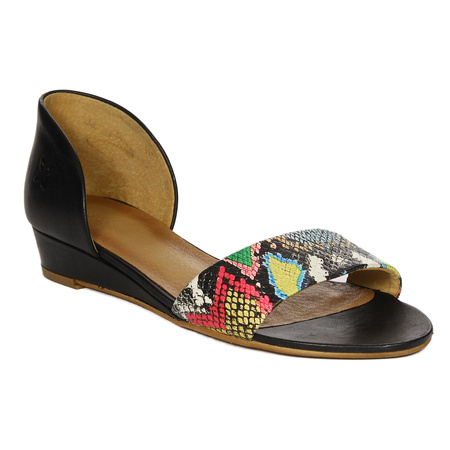 Maciejka Women's Leather Sandals Black