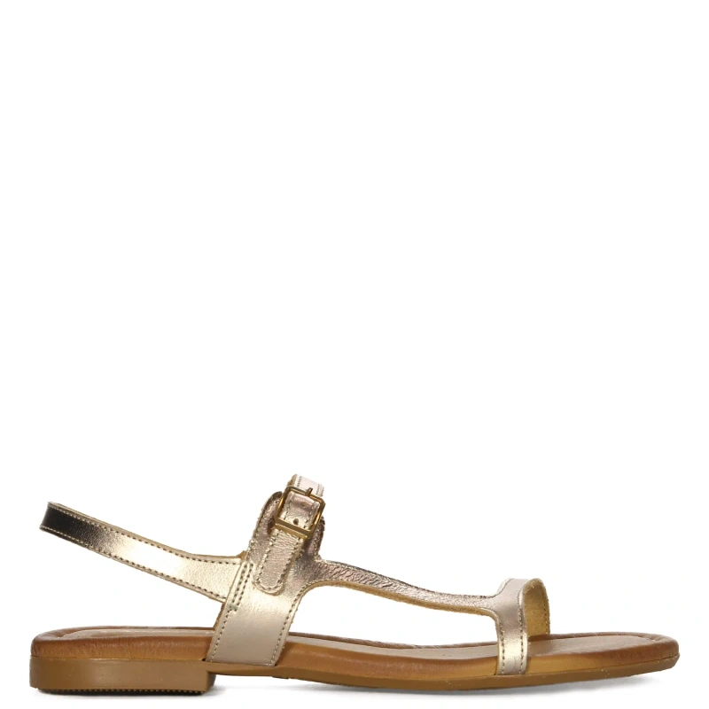 Maciejka Women's Leather Sandals Gold