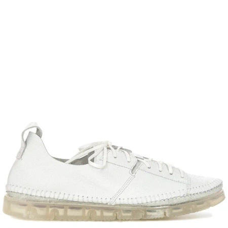 Maciejka White Flat Shoes 05054-11/00-0