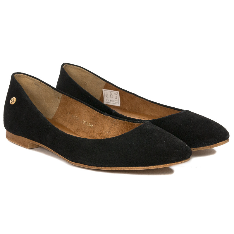 Maciejka Black Ballerina 04100-46/00-8