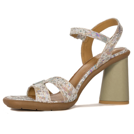Maciejka Women's Sandals Natural Leather Pistachio