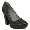 Maciejka Black&Silver Pumps 2629S-01/00-1