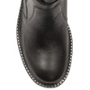 Maciejka Black Leather Women's Boots 05727-01/00-6