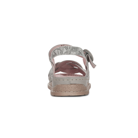 Maciejka Women's Leather Sandals Ash White
