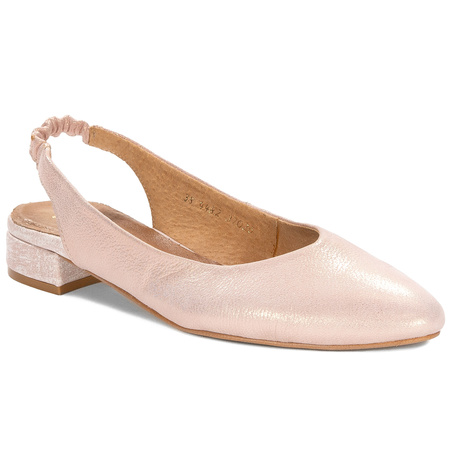 Maciejka Women's Metallic Pink Pumps