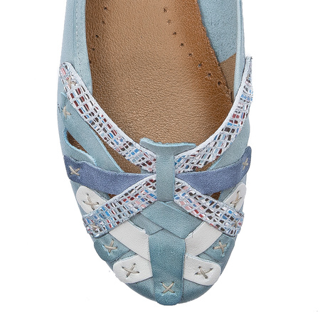 Maciejka Light Blue Ballerina 01358-34/00-0