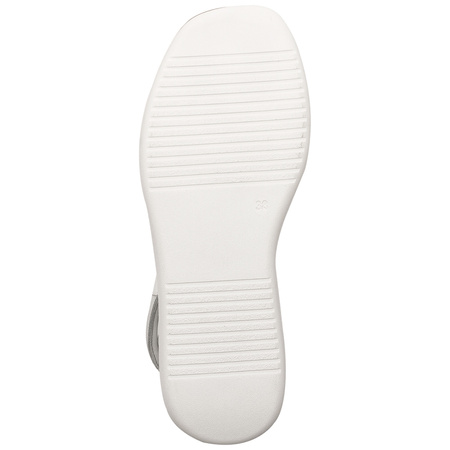 Maciejka Women's natural leather White sandals