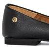 Maciejka Leather Ballerina Flats Low Heel Black 04100-01/00-8