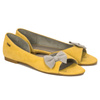 Maciejka Yellow Flat Shoes 0554A-07/00-5