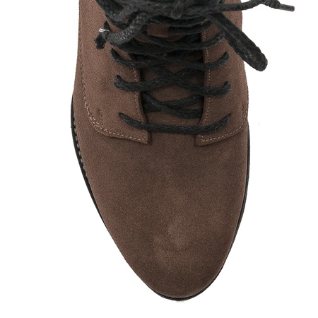 Maciejka Brown Leather Boots 05681-02/00-3