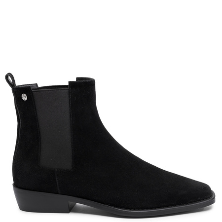 Maciejka Women's Leather Ankle Boots with Zipper Black K7758-01/00-7
