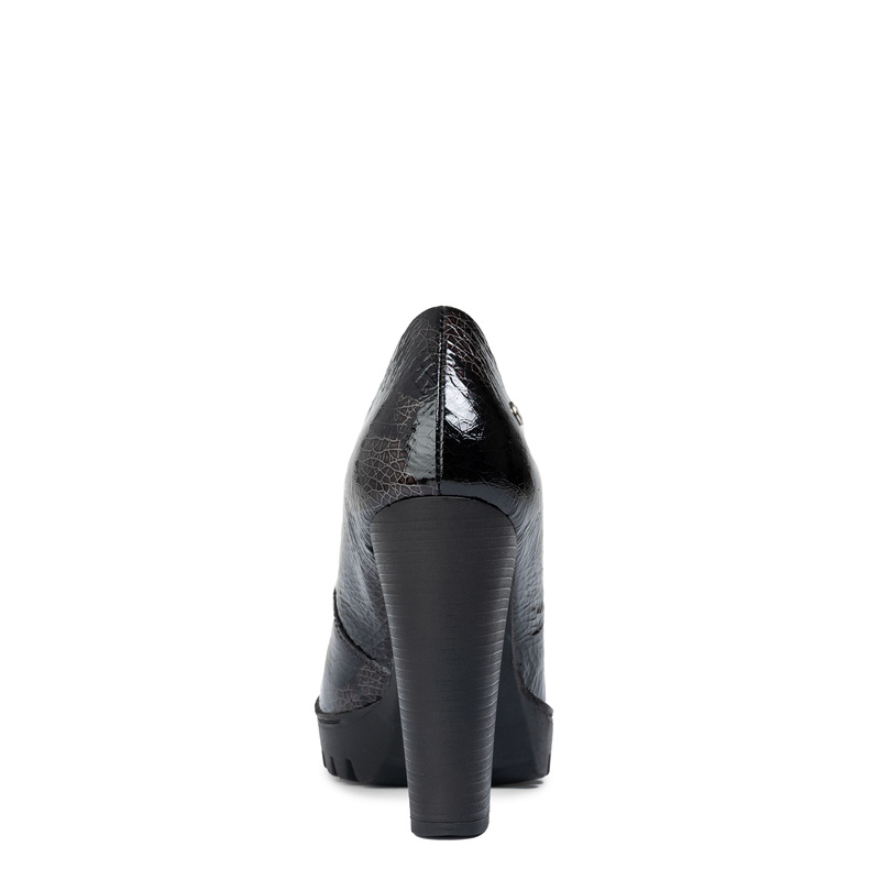 Maciejka Premium Leather Pumps on Block Heel and Platform 2629W-06-00-1