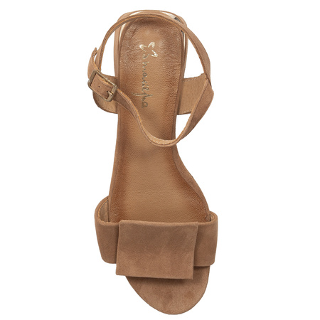 Maciejka Women's Heeled Leather Sandals Rude