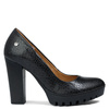 Maciejka Women's Black Slip-Ons on a Heel 2629W-04/00-1
