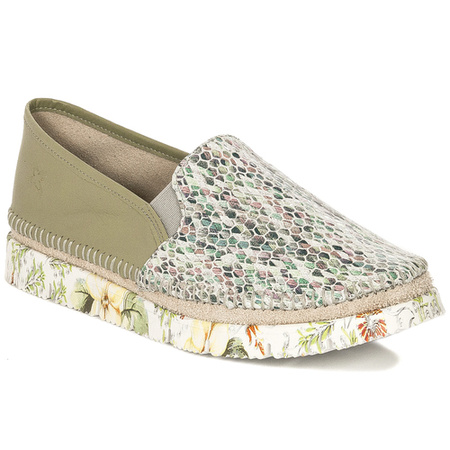 Maciejka Pistachio Low Shoes 03512-51/00-0