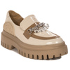 Maciejka Loafers Patent Leather Chunky Platform Light Beige 06294-22/00-8