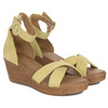 Maciejka Women's Leather Sandals Yellow