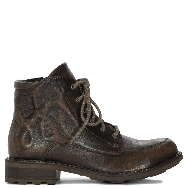 Maciejka Women's Leather Boots Brown