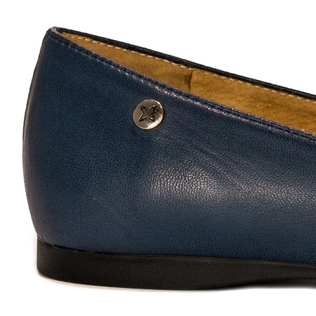 Maciejka Navy Blue Ballerina 04016-17-00-5