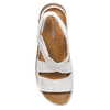 Maciejka White velcro Sandals L4496-11/00-1