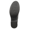 Maciejka Botki Skórzane Na Obcasie Grafitowe 3750S-20/00-3