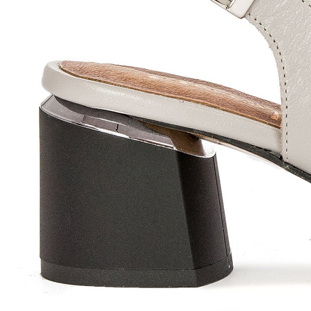 Maciejka Grey Pumps 04481-03/00-1