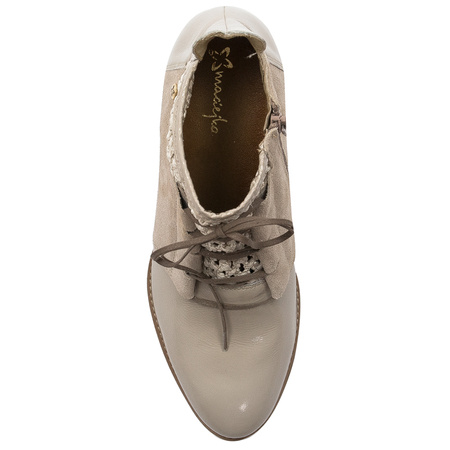 Maciejka Women's Leather Beige Boots