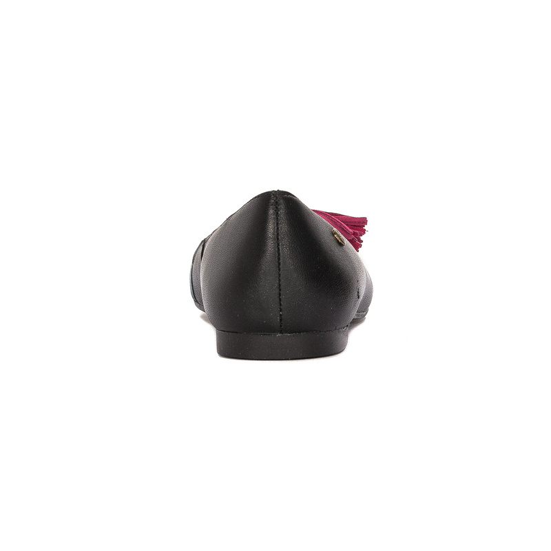 Women's Leather Black Shoes