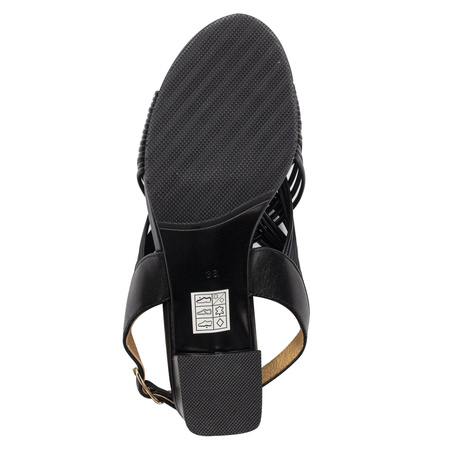 Maciejka Black Sandals N6517-01/00-1