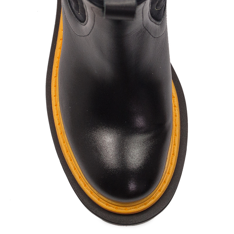 Maciejka Black- Yellow Boots 06199-07/00-7