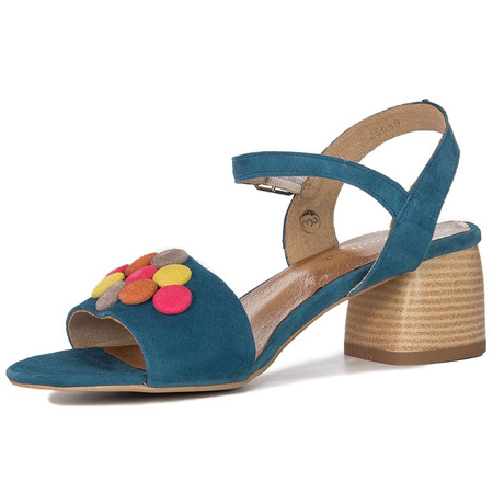 Maciejka Navy Sandals 05173-17/00-5
