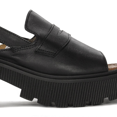 Maciejka Black Sandals 06039-01-00-1