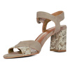 Maciejka Women's Stiletto Leather Sandals Beige