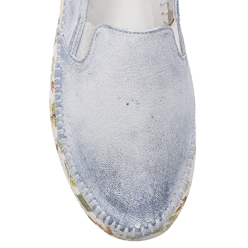 Maciejka Light Blue Low Shoes