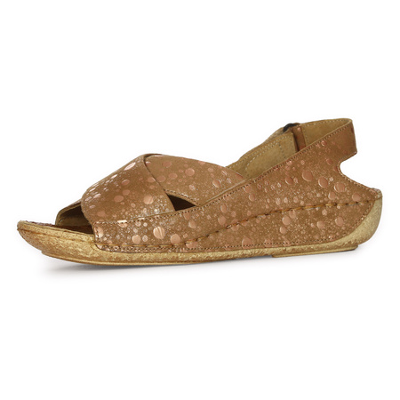 Maciejka Women's Leather Copper Sandals