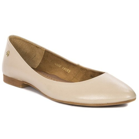 Maciejka Beige Ballerina 04100-04/00-8