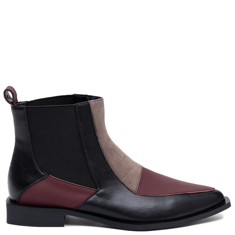 Maciejka Leather Ankle Boots Multicolour Elegant Design K7833-01/00-7