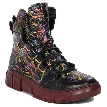 Maciejka Black women's Boots 06158-01/00-7