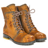 Maciejka Yellow Lace-up Boots 03961-07/00-4