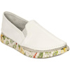 Maciejka Leather Slip-On Loafers Flexible Platform White 03512-11-00-0