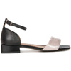 Maciejka Black+Pink women's Shine Sandals