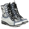 Maciejka Women's Leather Boots Ash White