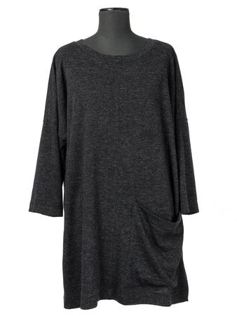 Knitted tunic Giulia Graphite