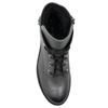 Maciejka Premium Leather Lace-Up Block Heel Boots Graphite 3750S-20/00-3